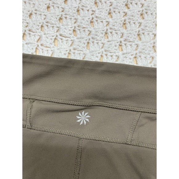 Athleta Pants Leggings Women Size M Brown Wide Leg Athletic - Picture 4 of 10